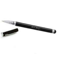Capacitive Stylus Ball Point Pen - Black - Works for iPad, iPod, iPhone, Galaxy Tab, Droid, HTC Evo and all Touch Screens Capacitive Stylus Ball Point Pen - Black - Works for iPad, iPod, iPhone, Galaxy Tab, Droid, HTC Evo and all Touch Screens