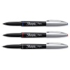 Sharpie Grip Stick Fine Point Pen, 3 Colored Ink Pens (1758054)