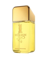 Paco Rabanne 1 Million Eau de Toilette 1.7 oz.1 Million marks the return of asserted masculine seduction. The 1 Million man is flamboyant, daring and uses his charm to play off situations with a touch of humor. He loves the dizziness of sensations-his dreams and fantasies alwaystake him further.A very faceted and harmonious fragrance with a high-impact signature. A fresh, spicy, leathery fragrance.Top: Fresh and SparklingBlood MandarinPeppermintMiddle: Sensual and SpicyRose AbsoluteCinnamon BarkBase: SeductiveLeather AccordAmberketal Paco Rabanne 1 Million Eau de Toilette 1.7 oz.1 Million marks the return of asserted masculine seduction. The 1 Million man is flamboyant, daring and uses his charm to play off situations with a touch of humor. He loves the dizziness of sensations-his dreams and fantasies alwaystake him further.A very faceted and harmonious fragrance with a high-impact signature. A fresh, spicy, leathery fragrance.Top: Fresh and SparklingBlood MandarinPeppermintMiddle: Sensual and SpicyRose AbsoluteCinnamon BarkBase: SeductiveLeather AccordAmberketal