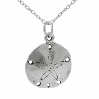 Sterling Silver Sand Dollar Necklace