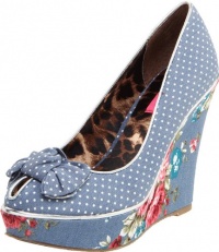 Betsey Johnson Women's Misssie Wedge Pump Betsey Johnson Women's Misssie Wedge Pump