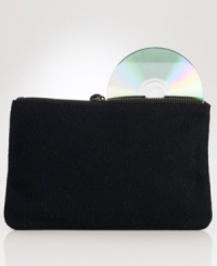 An impeccably stylish carrying case for the modern gentleman, Ralph Lauren's media pouch provides handsome transportation for essential electronics in a lightweight wool construction. An impeccably stylish carrying case for the modern gentleman, Ralph Lauren's media pouch provides handsome transportation for essential electronics in a lightweight wool construction.