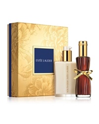 Opulent and captivating; the sexiest fragrance ever in a brilliant holiday duet. Surround her with flowers, delicious spices and precious woods. Limited-time collection includes a precious pair in an exclusive gift box: Eau de Parfum Spray 2.25 oz. and Body Satin 3.12 oz. Opulent and captivating; the sexiest fragrance ever in a brilliant holiday duet. Surround her with flowers, delicious spices and precious woods. Limited-time collection includes a precious pair in an exclusive gift box: Eau de Parfum Spray 2.25 oz. and Body Satin 3.12 oz.