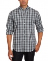 Nautica Men's Long Sleeve Wrinkle Resistant Tartan Plaid