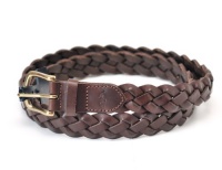 Polo Ralph Lauren Men's Braided Leather Belt Polo Ralph Lauren Men's Braided Leather Belt
