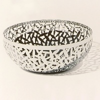 Whether for fruit or just being used as a beautiful centerpiece, this contemporary bowl is perfect for any living room or kitchen. Whether for fruit or just being used as a beautiful centerpiece, this contemporary bowl is perfect for any living room or kitchen.