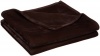 Martex Vellux Full/Queen Blanket, Chocolate