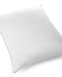 Two sides for two comfort options! Featuring soft, cool and shape-retaining Avena foam on one side and plush polyester fill on the other, this Martha Stewart Collection pillow offers a soothing night's rest in more ways than one. Also features a removable cotton cover. Two sides for two comfort options! Featuring soft, cool and shape-retaining Avena foam on one side and plush polyester fill on the other, this Martha Stewart Collection pillow offers a soothing night's rest in more ways than one. Also features a removable cotton cover.