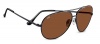 Unisex Serengeti Large Aviator 6 Rx Classic Sunglasses