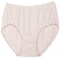 Bali Women's Microfiber Brief Panty, Silken Pink, 6/7 Bali Women's Microfiber Brief Panty, Silken Pink, 6/7