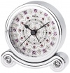 Olympia Crystal Accents 3 Wide Bulova Alarm Clock