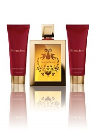 EXCLUSIVELY AT SAKS. Shimmering amber fragrance achieved by a fusion of orange blossom top notes and a lingering blend of pear and bergamot. Ginger brings a voluptuous heart that passes through a delicate bouquet of jasmine, lily of the valley and blooming peony to create a gentle warming sensation. The back carries with it an elegant trail of signature amber and hand-selected cedar wrapped in sophisticated patchouli and warm musk. EXCLUSIVELY AT SAKS. Shimmering amber fragrance achieved by a fusion of orange blossom top notes and a lingering blend of pear and bergamot. Ginger brings a voluptuous heart that passes through a delicate bouquet of jasmine, lily of the valley and blooming peony to create a gentle warming sensation. The back carries with it an elegant trail of signature amber and hand-selected cedar wrapped in sophisticated patchouli and warm musk.