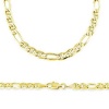 Solid 14k Yellow Gold Gucci Figarucci Chain Necklace 4mm 18