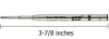 Genuine Montblanc Ballpoint Refill - Black Fine 15151 (40SGF)