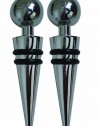 Global Decor Set of Bottle Stoppers, Set of 2