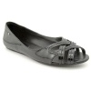 Cole Haan Air Paisy.Ot.Ballet Open Toe Flats Shoes Black Womens