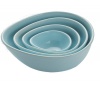 BlissHome Nigella Lawson's Living Kitchen Mixing Bowls, Blue, Set of 4