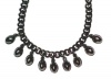 Givenchy Black Tuileries Pearl Collar Necklace