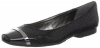 Calvin Klein Women's Pash Patent/Snake Flat