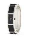 Say yes to noir with this enamel bracelet watch from kate spade new york. Designed to look like a bracelet but keep you on time, it's our favorite way to work fashion's favorite hue.