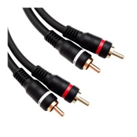 Cblwhl 2 RCA Male / 2 RCA Male, High Quality Audio Cable, 12 feet Cblwhl 2 RCA Male / 2 RCA Male, High Quality Audio Cable, 12 feet