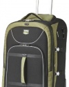 Travelpro Luggage T-Pro Bold 28 Inch Expandable Rollaboard Bag, Black/Green, One Size