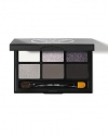 Ready for wrapping, our Black Pearl Eye Palette was made for party-luxe eyes. Six velvety-rich shades were handpicked to help you create dramatically smokey looks with mesmerizing shimmer (depending on how they're applied). Includes a Mini Dual Ended Shadow/Liner Brush for precise application wherever you go. Made in USA. 