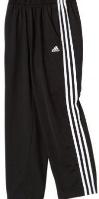 adidas Boys 8-20 Youth 3-Stripes Pant, Black/White, Medium adidas Boys 8-20 Youth 3-Stripes Pant, Black/White, Medium