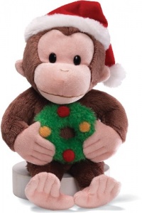 Gund Curious George Christmas 12 Plush Gund Curious George Christmas 12 Plush
