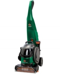 It takes two! Introducing the face of versatility, a 2-in-1 machine with full-size deep cleaner and removable, portable spot cleaner that use heated cleaning to take on rooms of every size. Hard-to-reach areas have nothing on this vacuum, which features dual rotating brushes and edge-to-edge suction that eliminates deep-down dirt and grime. 2-year limited warranty. It takes two! Introducing the face of versatility, a 2-in-1 machine with full-size deep cleaner and removable, portable spot cleaner that use heated cleaning to take on rooms of every size. Hard-to-reach areas have nothing on this vacuum, which features dual rotating brushes and edge-to-edge suction that eliminates deep-down dirt and grime. 2-year limited warranty.