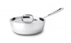 All Clad Stainless Steel 2-Quart Saucier Pan with Lid