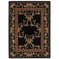 ASHTON HOUSE Area Rug AS07BLK - BLACK ASHTON HOUSE Area Rug AS07BLK - BLACK