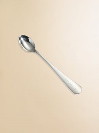 A stunning baby spoon in polished sterling silver is practical today and a keepsake later, destined to be passed down through generations. 6 long Made in SpainFOR PERSONALIZATIONSelect a quantity, then scroll down and click on PERSONALIZE & ADD TO BAG to choose and preview your monogramming options. Please allow 2 weeks for delivery. A stunning baby spoon in polished sterling silver is practical today and a keepsake later, destined to be passed down through generations. 6 long Made in SpainFOR PERSONALIZATIONSelect a quantity, then scroll down and click on PERSONALIZE & ADD TO BAG to choose and preview your monogramming options. Please allow 2 weeks for delivery.