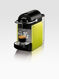 An elegant and compact single-cup machine that blends a super-compact silhouette with superb espresso-making abilities. Easy to use, it's the ideal size for small kitchens, apartments and offices. An elegant and compact single-cup machine that blends a super-compact silhouette with superb espresso-making abilities. Easy to use, it's the ideal size for small kitchens, apartments and offices.