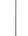 Normande Lighting 150W Incandescent Torchiere Lamp, Brushed Steel