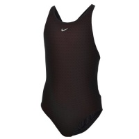 Nike Girls Swimming Swim Swimsuit Costume - Black - 8yrs Nike Girls Swimming Swim Swimsuit Costume - Black - 8yrs