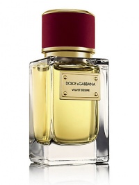 The inspiration for Velvet Desire is a scented reminiscence of the Renaissance. Velvet Desire's fulsome white flowers provoke an explosion of gardenia and intoxicating tuberose. A hint of frangipani offers a sophisticated flourish. The bottle is displayed in a precious black velvet box bearing an engraved golden plate and silky inner fabric. Also ideal as a gift. 1.6 oz. The inspiration for Velvet Desire is a scented reminiscence of the Renaissance. Velvet Desire's fulsome white flowers provoke an explosion of gardenia and intoxicating tuberose. A hint of frangipani offers a sophisticated flourish. The bottle is displayed in a precious black velvet box bearing an engraved golden plate and silky inner fabric. Also ideal as a gift. 1.6 oz.
