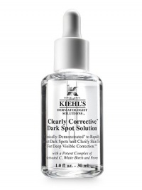 Clearly Corrective is a fast-acting serum that evens skin tone and diminishes dark spots to impart overall radiance and luminosity to the skin. With continued daily usage, Clearly Corrective helps to prevent the formation of future dark spots and other skin discolorations. 1 oz.