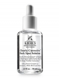 Clearly Corrective is a fast-acting serum that evens skin tone and diminishes dark spots to impart overall radiance and luminosity to the skin. With continued daily usage, Clearly Corrective helps to prevent the formation of future dark spots and other skin discolorations. 1 oz.