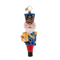 Christopher Radko Dashing Dangle Head Christmas Ornament Christopher Radko Dashing Dangle Head Christmas Ornament