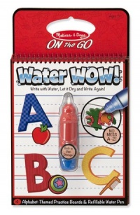 Melissa & Doug Water Wow Activity Book - Alphabet Melissa & Doug Water Wow Activity Book - Alphabet
