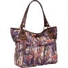 The Sak Artist Circle Soft Tote (Purple Bamboo)