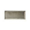 Organically molded under fire, this handmade tray exudes metal artistry with a New York edge.