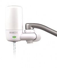 Brita On Tap Faucet Water Filter System, White Brita On Tap Faucet Water Filter System, White