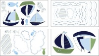 Nautica Zachary Wall Decals Nautica Zachary Wall Decals