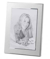 Brushed and Polished Metal Engravable Photo 5x7 Silver Picture Frame Wholesale Brushed and Polished Metal Engravable Photo 5x7 Silver Picture Frame Wholesale