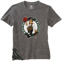 NBA Youth Boston Celtics Triblend Tee H11 Big Stripes - R289Drce (Grey Heather, Medium) NBA Youth Boston Celtics Triblend Tee H11 Big Stripes - R289Drce (Grey Heather, Medium)