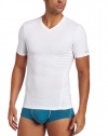 Calvin Klein Men's Core Sculpt Compression Short Sleeve V-Neck Tee