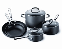 Calphalon Simply Calphalon Hard-Anodized Nonstick 8-Piece Cookware Set Calphalon Simply Calphalon Hard-Anodized Nonstick 8-Piece Cookware Set
