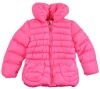 Weatherproof Girls Pink Rose Bubble Jacket (6X)